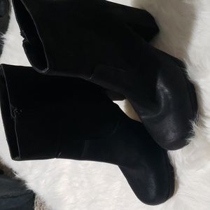 Like new Black booties
